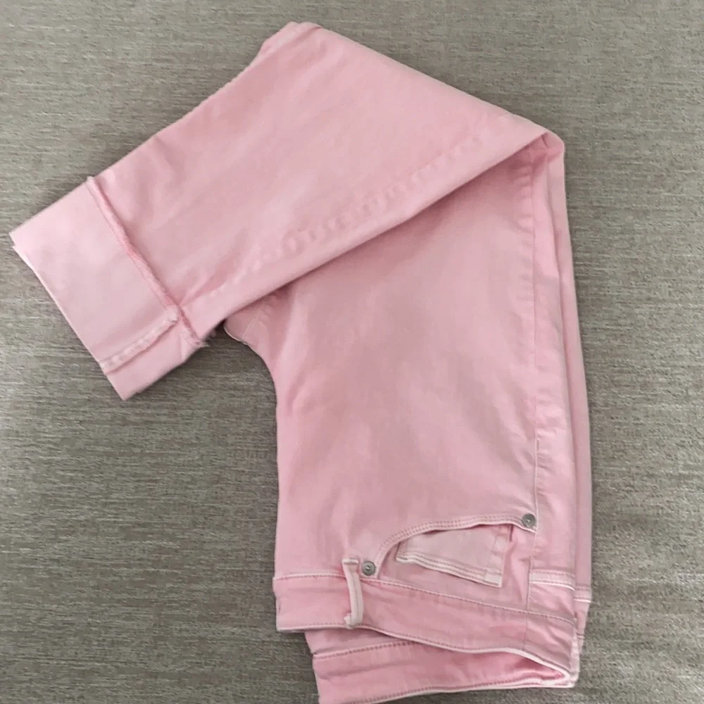 J.Jill authentic fit cropped pink jeans Size 10 Tall - Picture 4 of 9